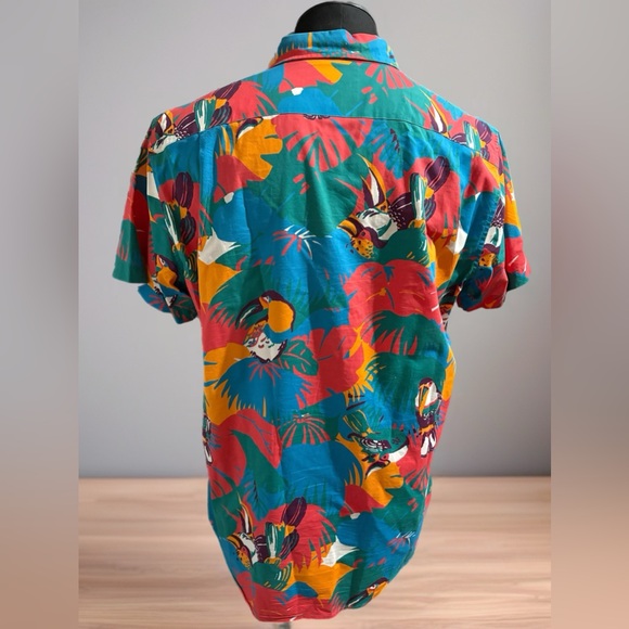 Bonobos Colorful Tropical Men's Shirt - Picture 5 of 5